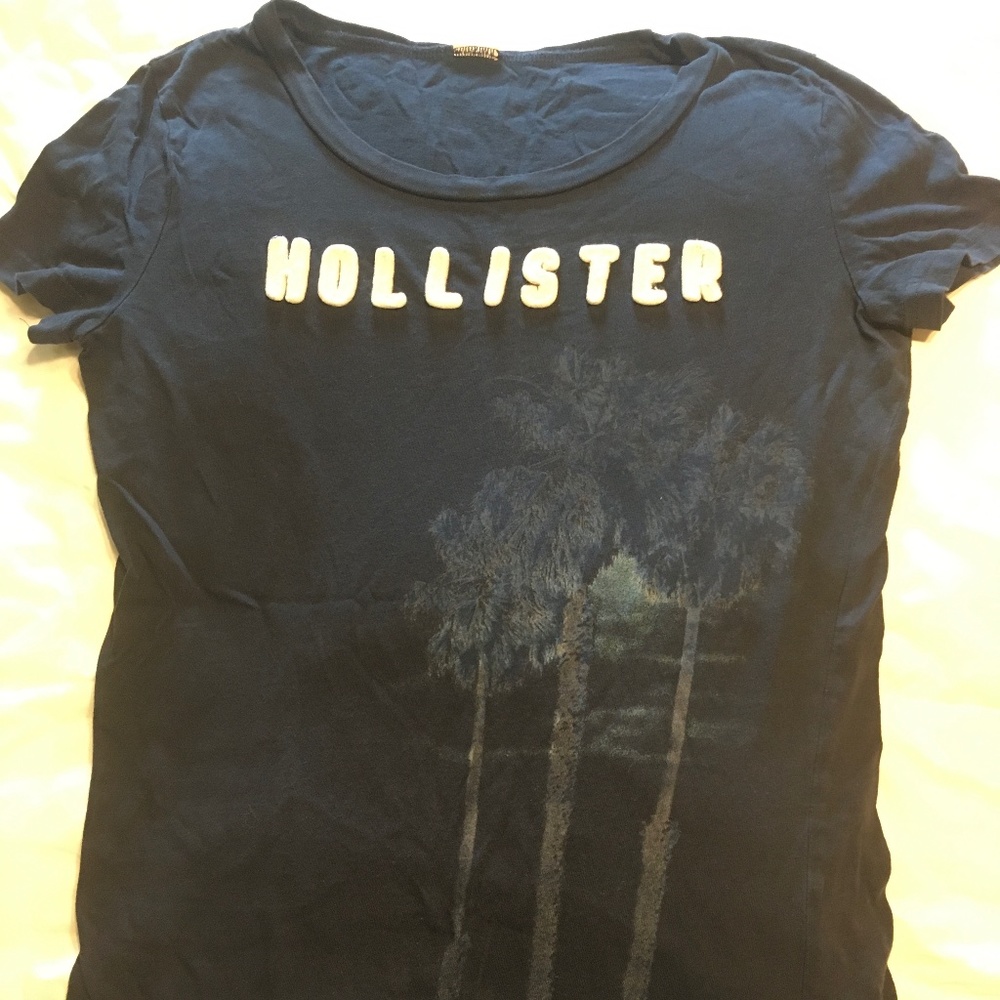 Hollister Navy Blue Tee